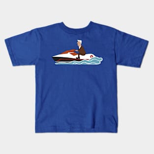 Jetski Variant Timeline Kids T-Shirt